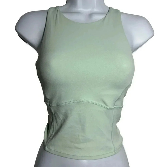 Lululemon Key to Balance Tank Top Delicate Mint green size 0 built in bra - Picture 7 of 7